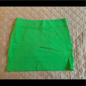 Banana Republic Green Mini Skirt